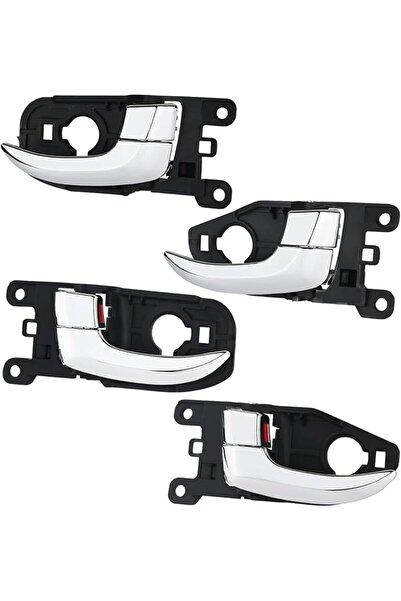 Generic Chrome Interior Door Handle Compatible with Hyundai Elantra 2011-2016...