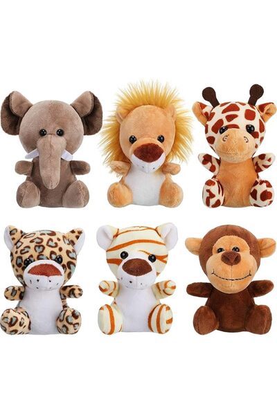 JOYZZZ Small Stuffed Animal, Adorable Assorted Wild Creatures, Plush Material...