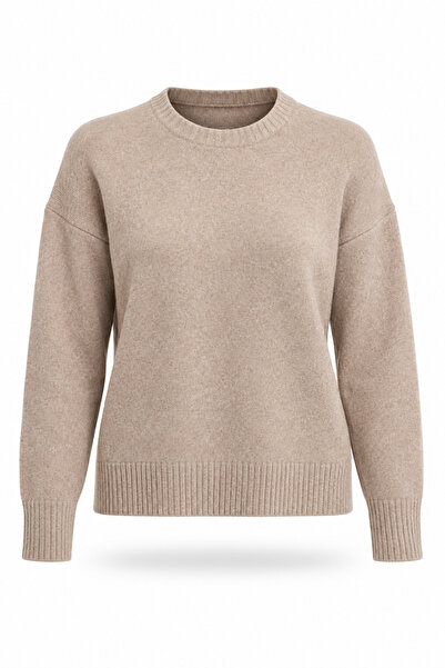 5in1Canpolat Mink Crew Neck Sweater