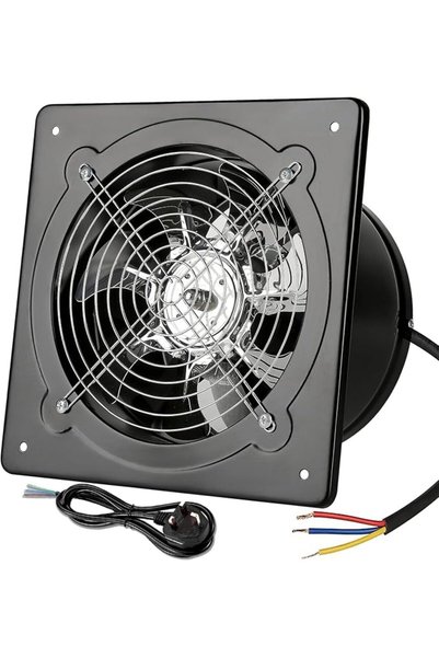 Newentor Exhaust Fan 8 inch/20.0CM Metal Extractor Fan 80W 500CFM Through-wal...