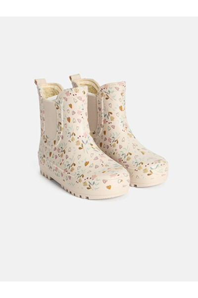 LC Waikiki Timeless Clothing & Timeless Choices Heart Embroidered Girls' Rain...