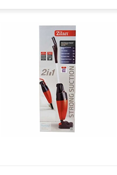 Zilan Aspirator vertical ZLN-1235 fara sac 800W - rosu/ negru - 2 in1 vertica...