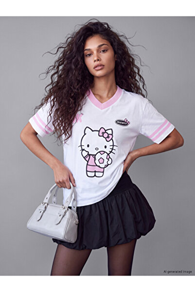 LC Waikiki Timeless Clothing & Timeless Choices Hello Kitty Printed 100% Cott...
