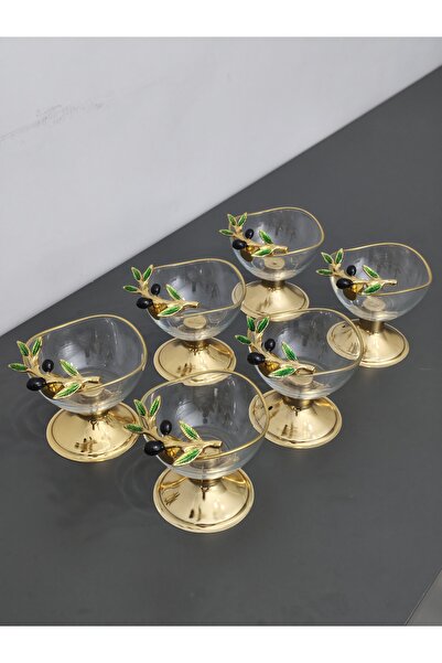 PARILTI HOME COLLECTİON Σετ 6 στρογγυλών κυματιστών και διαμορφωμένων μπολ, Μ...