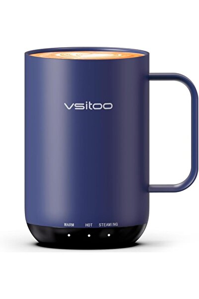 GENERAL VSITOO S3 Ultra 20oz Smart Self Heating Coffee Mug With Temperature C...