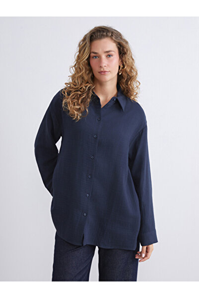 LC Waikiki Timeless Clothing & Timeless Choices Relaxed Fit Muslin Women's Sh...