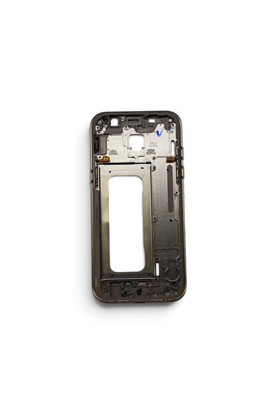 NewOrg A520 Orta Kasa Galaxy A5 2017 Uyumlu Gold Renk Orta Kasa Çerçeve + Ses Açma ON OFF Tuş bordu ve Plastik