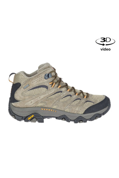 Merrell Moab 3 Mid Gore-Tex Erkek Bej Bot