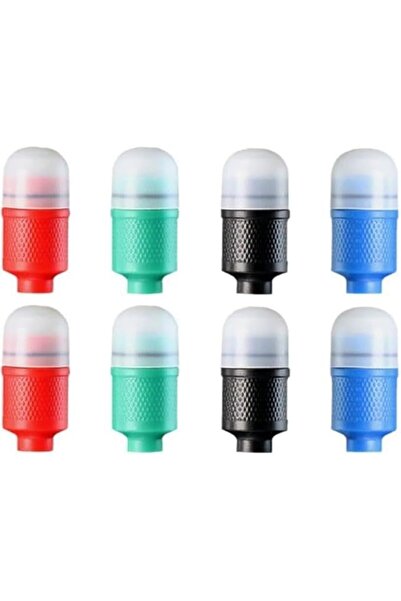 Yelajoy 8 PCS Bicycle Valve Lights Flash Light Tire Valve Cap Lamp Bike Tire ...