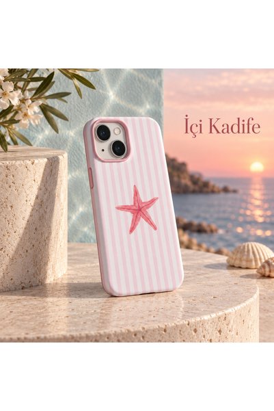WOTOBEUS Velvet Inside Premium Launch Phone Case with Star Trend Design, Compatible with iPhone 13/14