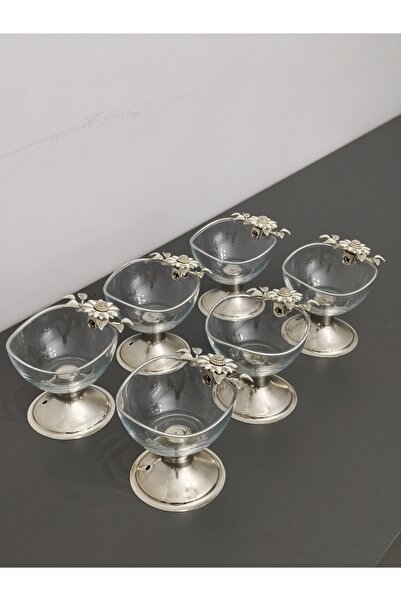 PARILTI HOME COLLECTİON Σετ 6 στρογγυλών κυματιστών και διαμορφωμένων μπολ, Μ...