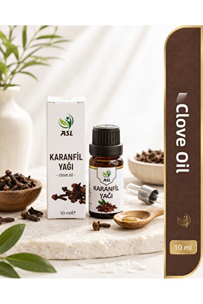 Generic Brand زيت القرنفل النقي 10 مل (زيت القرنفل) - مزيل طبيعي لرائحة الفم ...