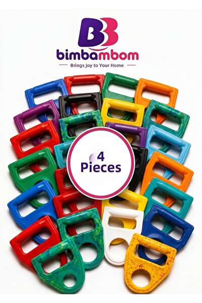 bimbambom 4 Pieces, 19 Liter Unbreakable Plastic Bottle Carrying Device / Han...