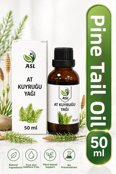 Generic Brand Horse Tail Oil 50 ml - Anti-Hair Loss Hair Strengthening, Volum...
