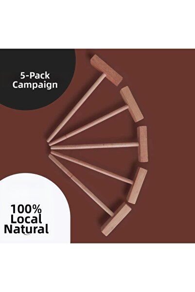 dnz DENİZ AHŞAP Kindergarten, Preschool, Toy, Nursery, Wooden Hammer,