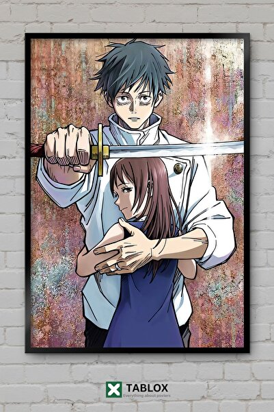TABLOX Jujutsu Kaisen Anime Manga Gojo Satoru Yuji Itadori Tablou decorativ d...