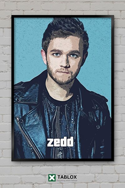 TABLOX Αφίσα τοίχου με ηλεκτρονική μουσική Zedd Dj Producer, Διακοσμητικός πί...