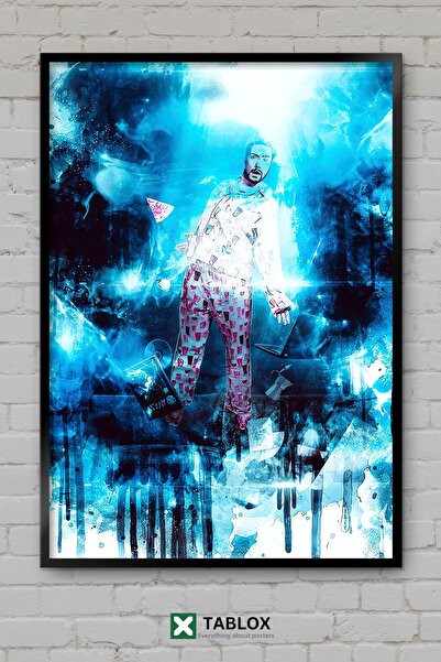 TABLOX Addio Fottuti Musi Verdi Italian Alien Espri Poster înrămat Tablou dec...