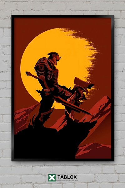 TABLOX Kingdom Of Amalur Video Game RPG Poster fantastic Tablou decorativ înr...