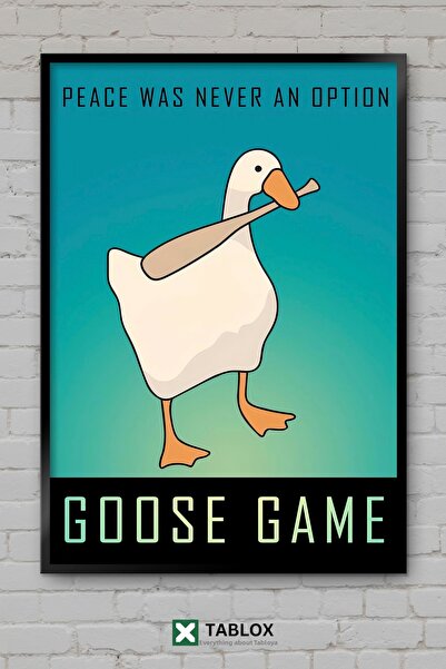 TABLOX Untitled Goose Game Παιχνίδι Goose Komik Action Puzzle Διακοσμητικός π...