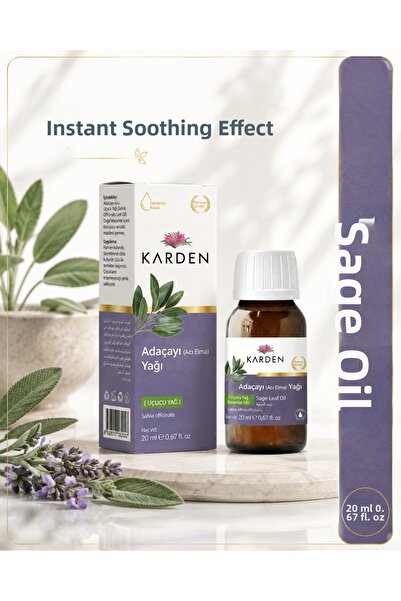 Karden Natural Sage Oil (Bitter Apple) 20 ml -