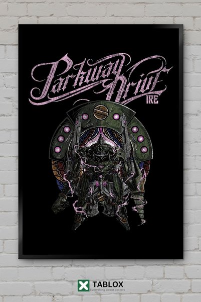 TABLOX Poster muzical Parkway Drive Metal Group, tablou decorativ MDF înrămat...