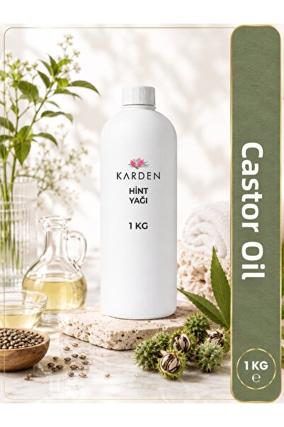 Karden Castor Oil 1 kg – the Natural Favorite for Hair Care |   Nourishing & ...