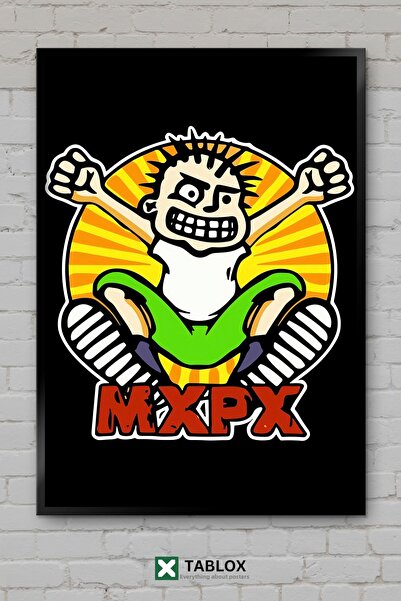 TABLOX Punk Rock Arts Μουσική Τέχνη Vintage Αφίσα Ρετρό Πλαίσιο Διακοσμητικός...
