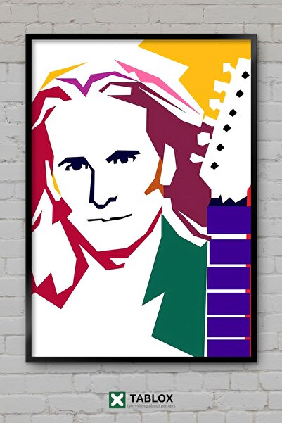 TABLOX Steve Vai Chitarist Muzician rock Virtuoș Artist Tablou decorativ înră...