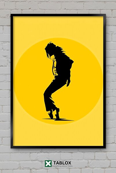 TABLOX Mj Michael Jackson Τραγουδιστής Ποπ Μουσικής, Θρυλικό Πλαίσιο, Διακοσμ...