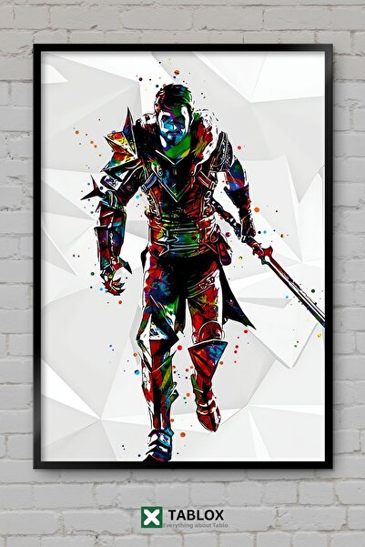 TABLOX Joc Dragon Age Inquisition Joc fantastic RPG cu dragoni Aspect decorat...