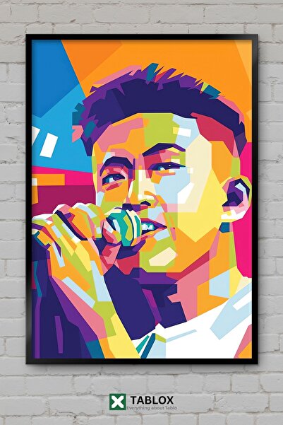 TABLOX Rich Brian Rapper Ράπερ Μουσική χιπ χοπ Πορτρέτο Αφίσα Πλαίσιο Εμφάνισ...