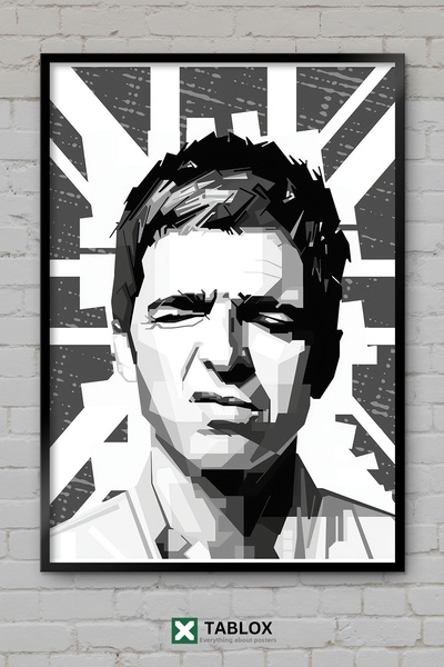 TABLOX Noel Gallagher Oasis Cântăreț Chitarist Poster muzical Tablou decorati...