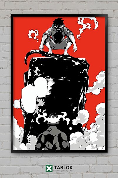 TABLOX Fire Force Anime Manga Personaj de luptător al pompierilor de foc, tab...