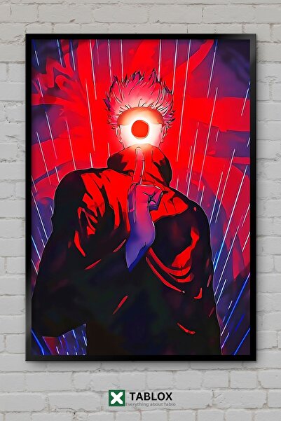 TABLOX Jujutsu Kaisen Gojo Satoru Anime Manga Personaj Tablou decorativ înrăm...