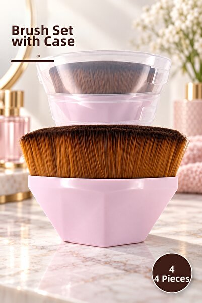 Yenilig 4 Boxed Foundation Brushes