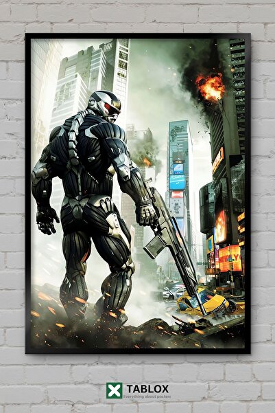 TABLOX Crysis Game Επιτραπέζιο παιχνίδι επιστημονικής φαντασίας με αφίσα δράσ...