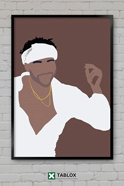 TABLOX Childish Gambino Ράπερ Ράπερ Χιπ Χοπ Μουσική Αφίσα Μουσικής με Πλαίσιο...
