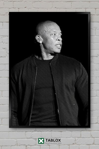 TABLOX Dr Dre Rapper Rapștiu Producător Hip Hop Poster Portret Încadrat Tablo...