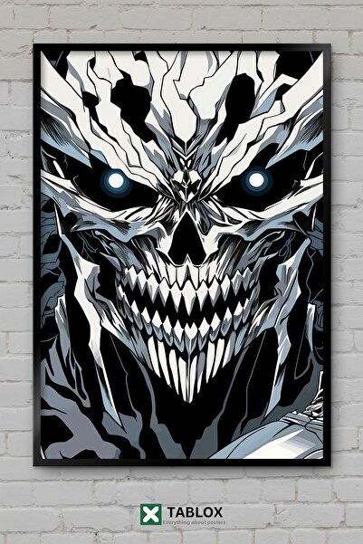 TABLOX Kaiju No 8 Anime Manga Personaj japonez Tablou decorativ înrămat din M...