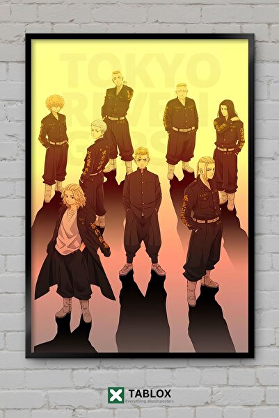 TABLOX Tokyo Revengers Anime Manga Gang Time Character Frame View Decorative ...