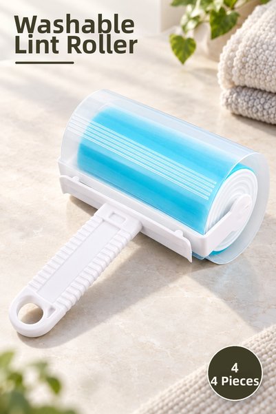 Yenilig 4 Washable Lint Collection Rollers