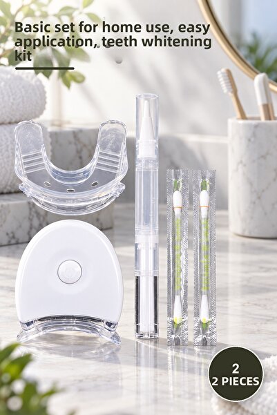 Yenilig 2-Piece Teeth Whitening Kit – Essential Set for Home Use, Easy Applic...
