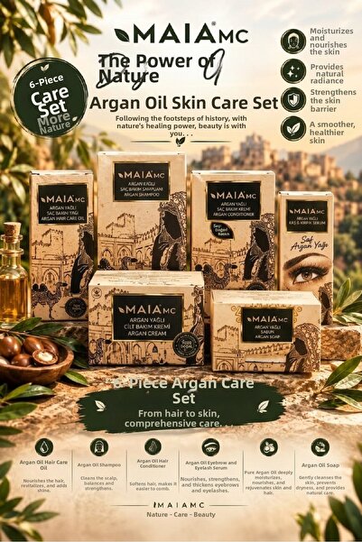 Maia mc 6-Piece Argan Oil Care Set