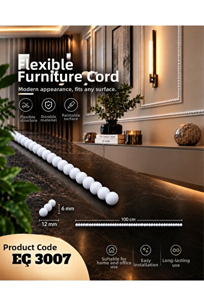 POLYESTERHOBİ Flexible Fence, Flexible Bead Model Furniture and Wall Fence Eç...
