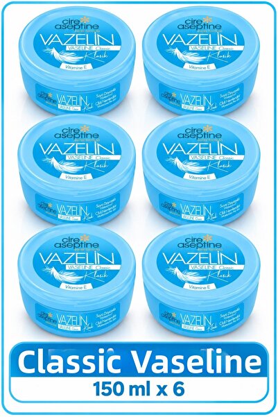 CIRE ASEPTINE Vaseline Classic 150 ml 6 Pieces