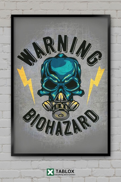 tablomaxtbx Biohazard Resident Evil Game Horror Zombie Frame View Tablou deco...