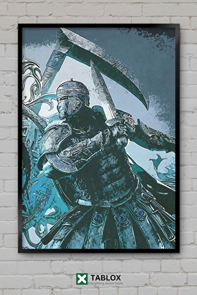 tablomaxtbx Плакат/Картина с римски войник-центурион, декоративна, в рамка, о...