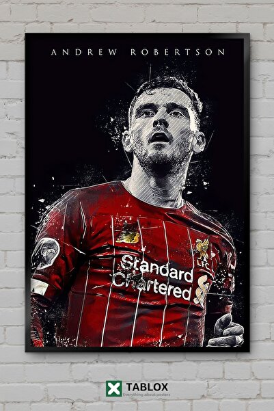 tablomaxtbx Andrew Robertson Liverpool Fotbal Scoția Fotbalist Tablou decorat...