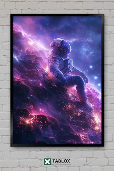 tablomaxtbx Poster cu artă spațială Celestial Sky Journey, tablou decorativ î...